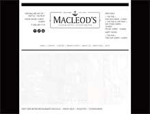 Tablet Screenshot of macleodsballard.com